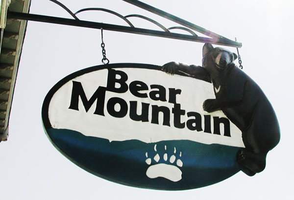 Bear Mountain Signs - Clifton Forge Va - shop sign